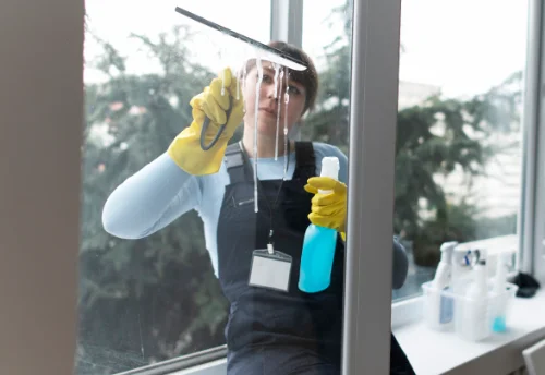 Nettoyage de vitres intérieures et extérieures à Sadournin